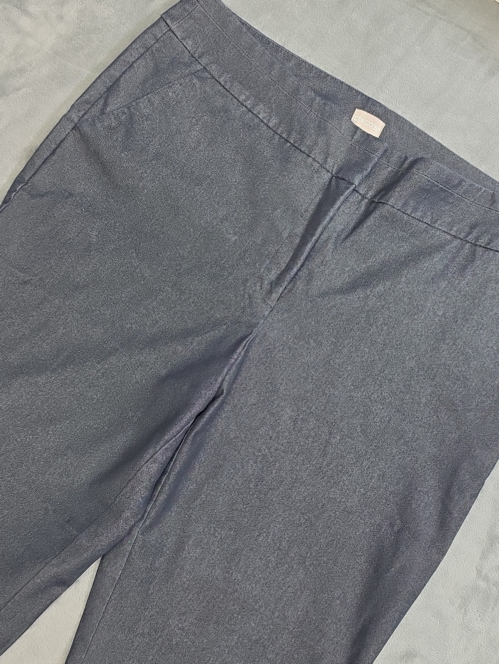 Chico's 14 2.5 Dressy Jean Cropped Ankle Pants